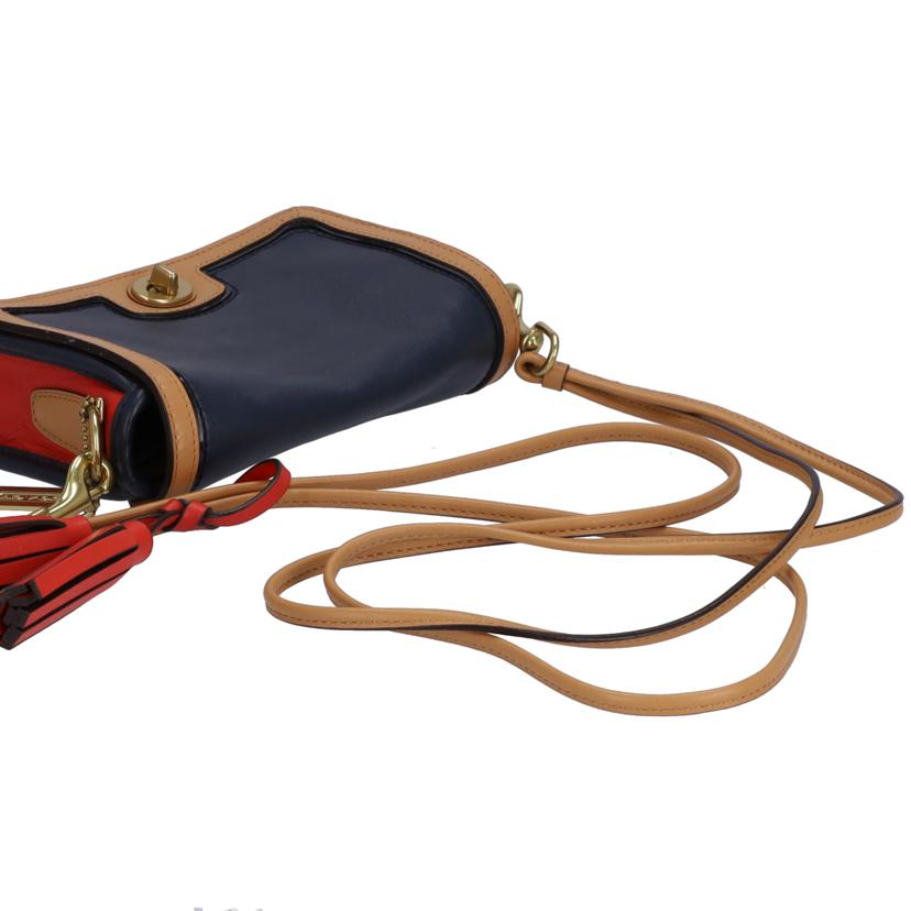 COACH コーチ/レガシーペニーショルダー/紺赤茶/19898//D12**/ABランク/06