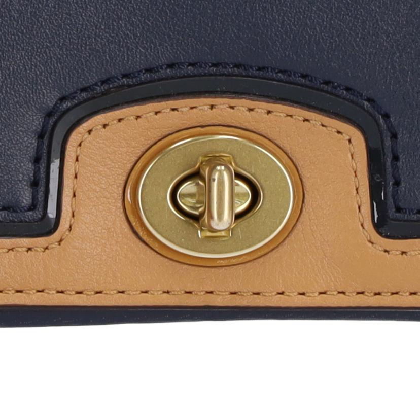 COACH コーチ/レガシーペニーショルダー/紺赤茶/19898//D12**/ABランク/06