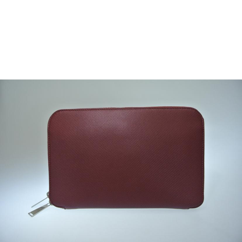 BOTTEGA VENETA ボッテガヴェネタ/レザークラッチバッグ 赤系//B08019604A/ABランク/87