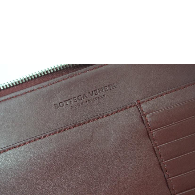 BOTTEGA VENETA ボッテガヴェネタ/レザークラッチバッグ 赤系//B08019604A/ABランク/87