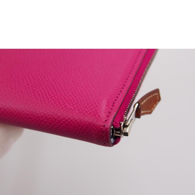 HERMES エルメス/アザップシルクインラウンドファスナー長財布//ABランク/76