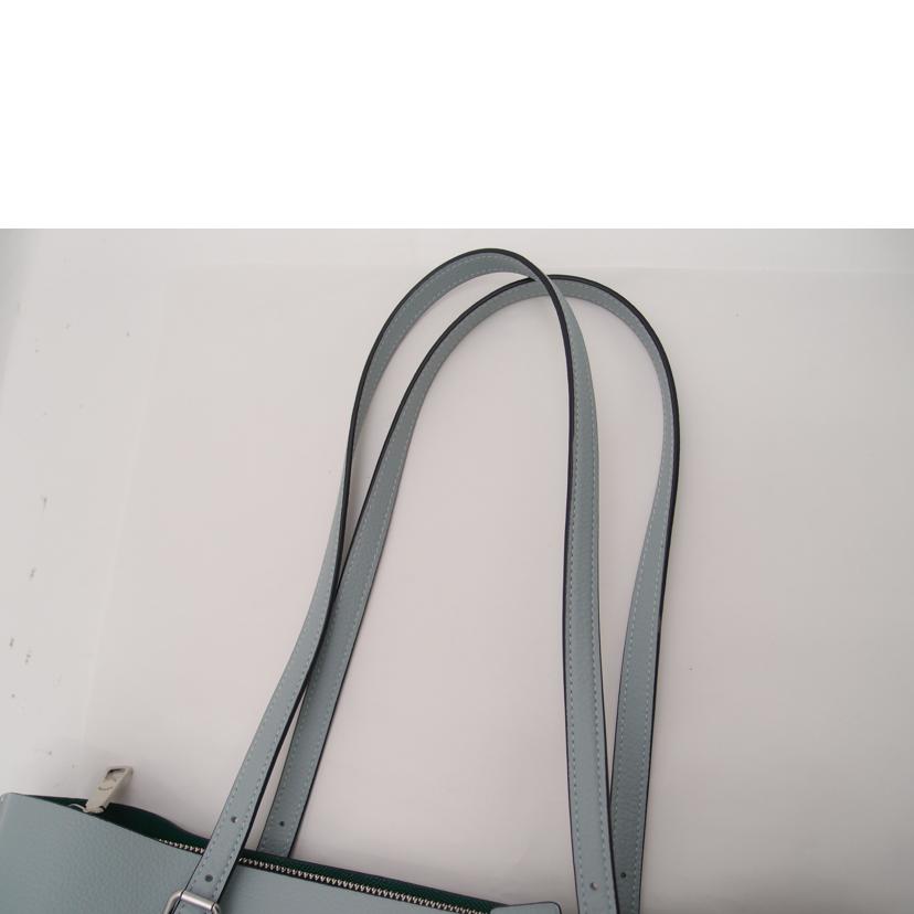 COACH/モリーレザートート/ブルー/1671//A2266/Aランク/69
