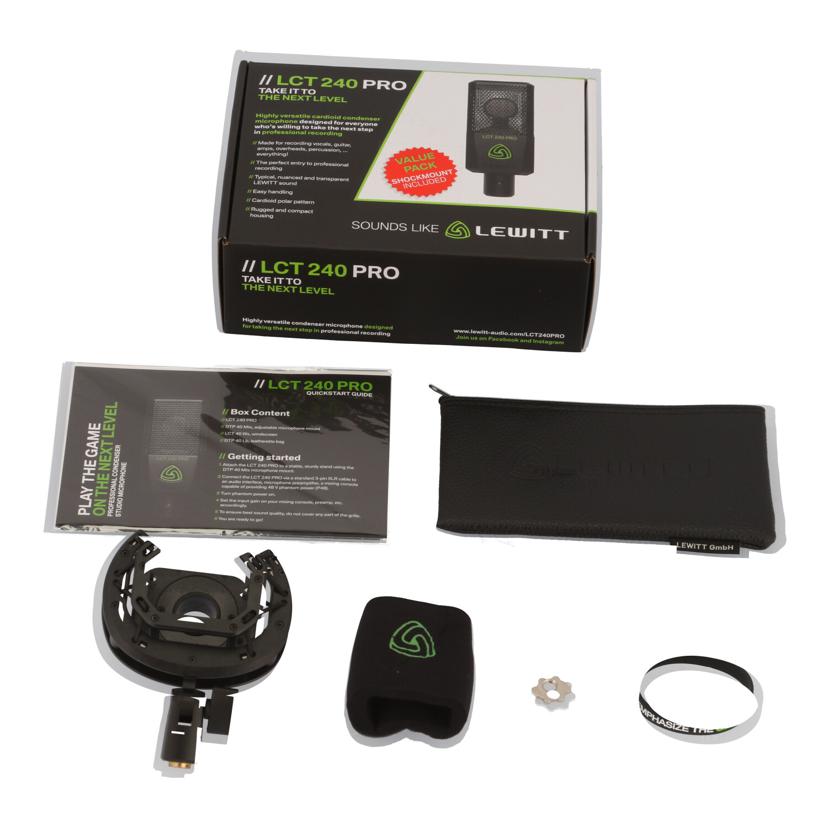 LEWITT ルウィット/コンデンサーマイク/LCT 240PRO//H63N/Aランク/43