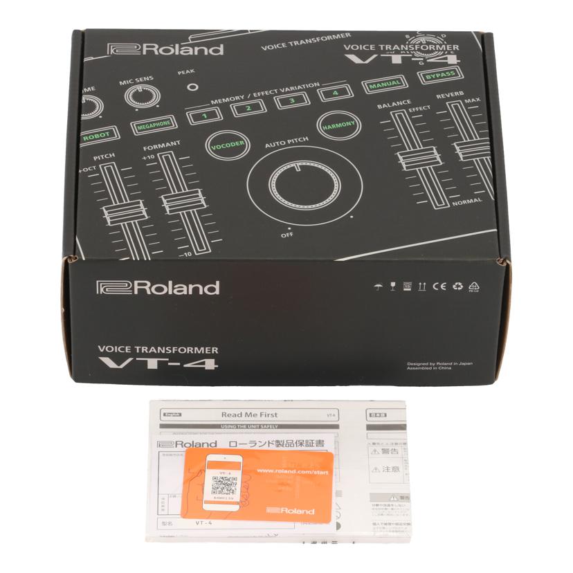 Roland ローランド/ボイストランスフォーマー/VT-4//E6N0139/Aランク/43