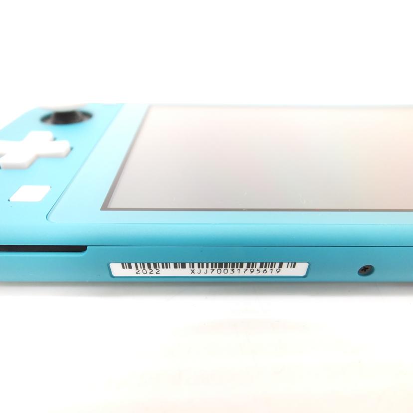 nintendo 任天堂/ニンテンドースイッチLite本体ターコイズ/HDH-S-BAZAA//XJJ70031795619/ABランク/88