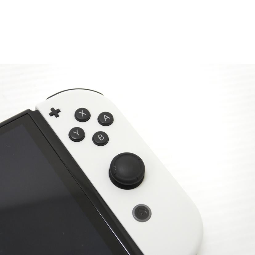 任天堂 任天堂/有機ELモデルスイッチ本体ホワイト/HEG-S-KAAAA//XTJ50819803217/ABランク/88