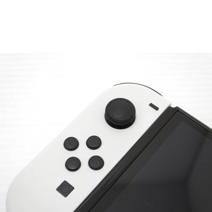 任天堂 任天堂/有機ELモデルスイッチ本体ホワイト/HEG-S-KAAAA//XTJ50819803217/ABランク/88