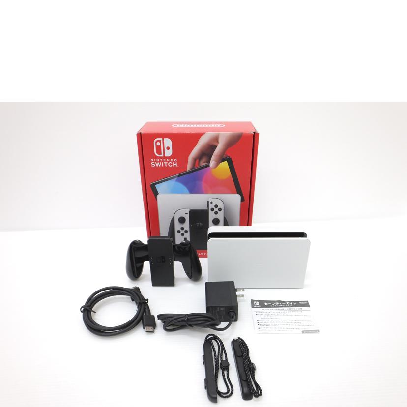 任天堂 任天堂/有機ELモデルスイッチ本体ホワイト/HEG-S-KAAAA//XTJ50819803217/ABランク/88