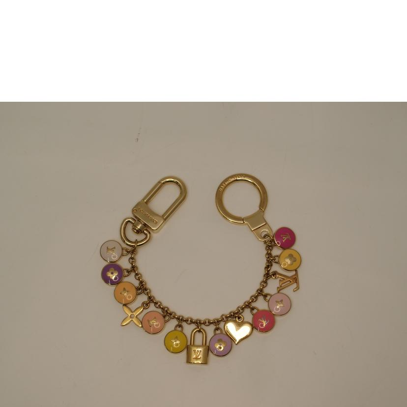 LOUIS VUITTON ルイ・ヴィトン キーリング キーチェーン バッグチャーム/ポルトクレ・シェンヌ・パスティーユ/M65380//ABランク/69