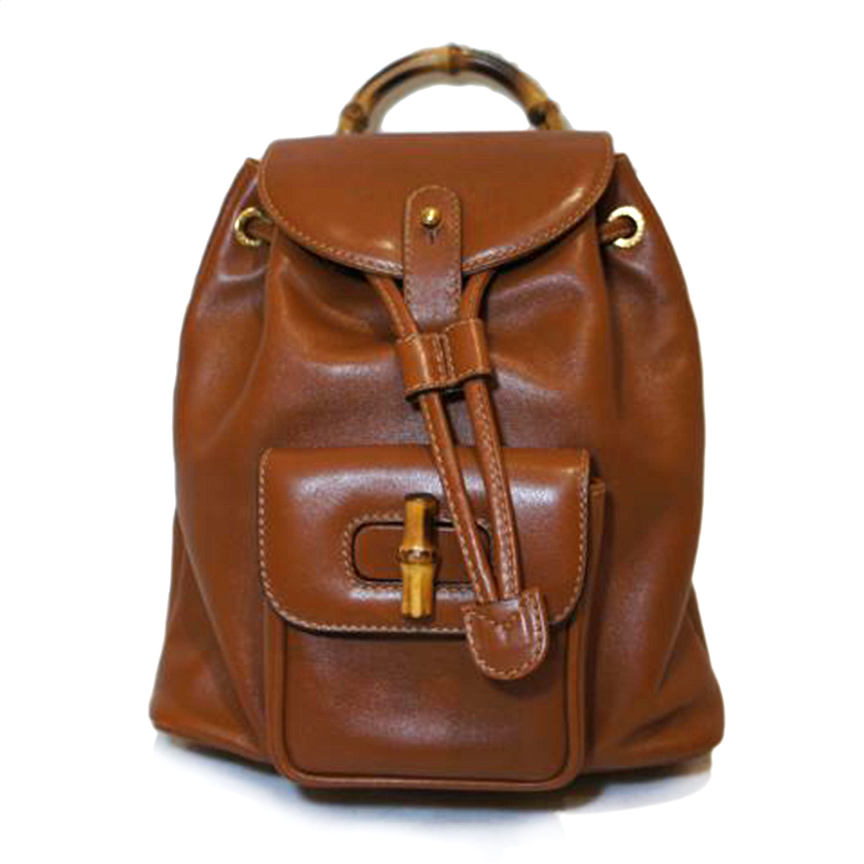 GUCCI グッチ/バンブーバックパック/00319980030//Bランク/94