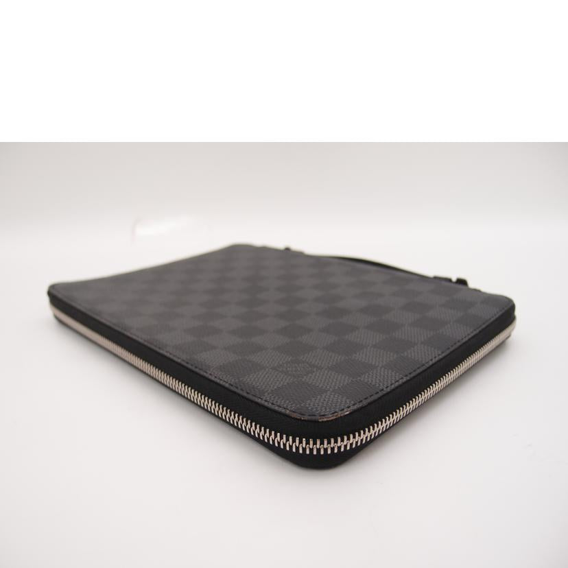 LOUIS VUITTON ルイ・ヴィトン アイパッドケース スタンド 市松模様 ブラック/iPad・エッセンシャル/ダミエ・グラフィット/N63034//CA0126/ABランク/69