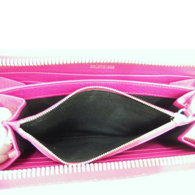 BALENCIAGA バレンシアガ/ペーパーコンチネンタル/ラウンドファスナー長財布/381226//Aランク/82