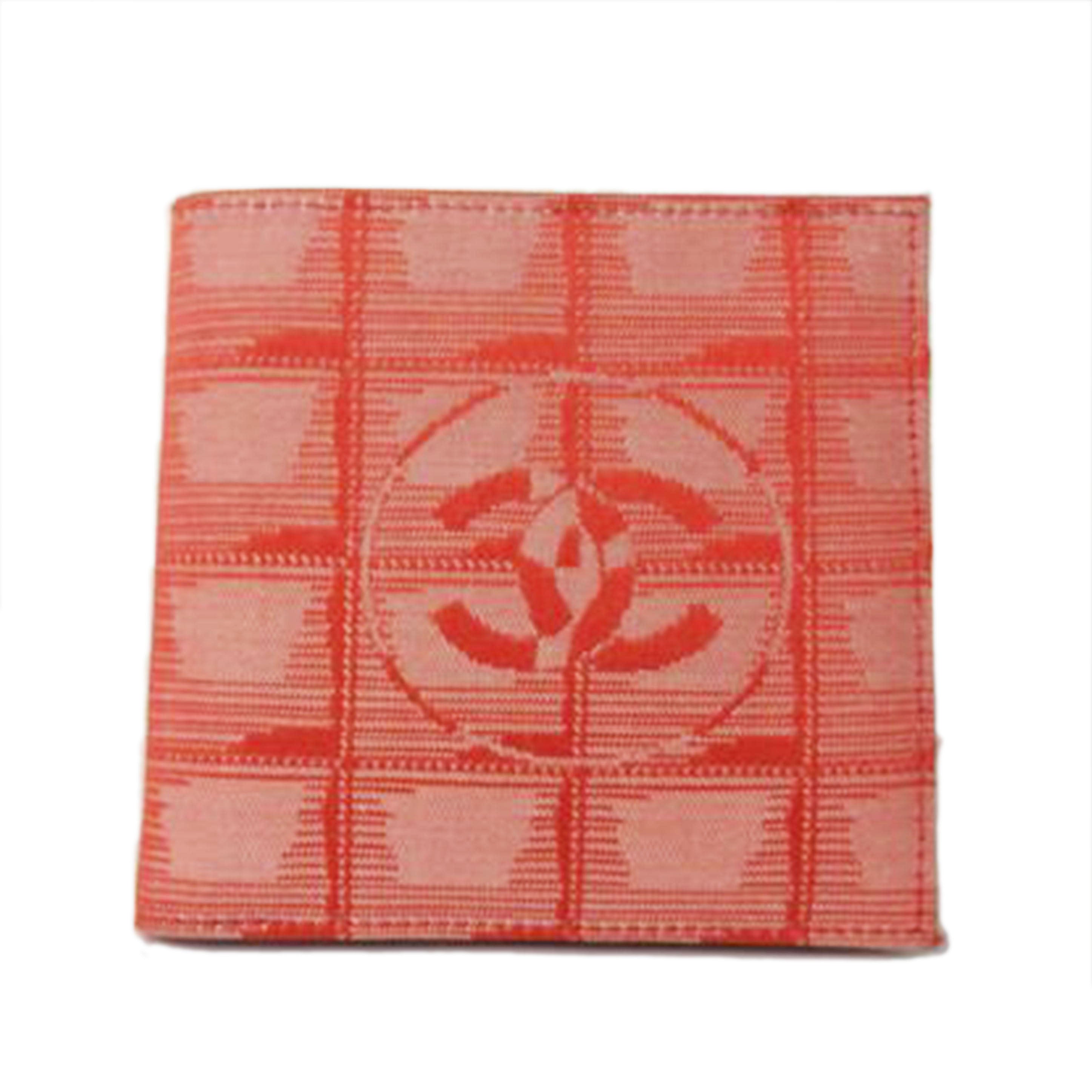 CHANEL シャネル/ニュートラベルライン2つ折り財布//7478974/Aランク/84