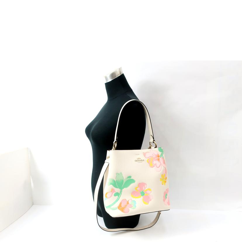COACH コーチ/チョークマルチタウンバケットバッグ 2WAY ハンド ショルダー 花柄/C8609//A22**/Aランク/65