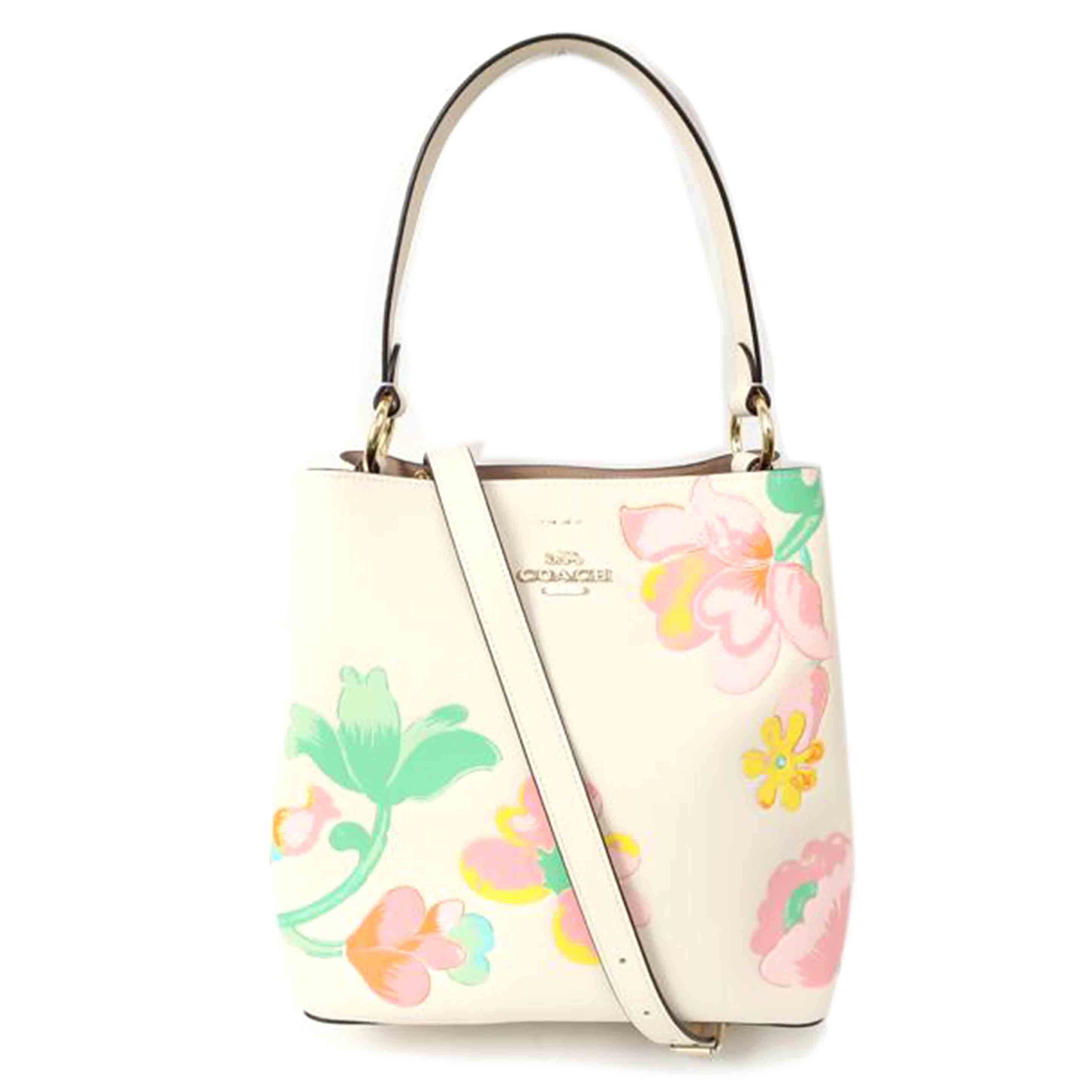 COACH コーチ/チョークマルチタウンバケットバッグ 2WAY ハンド ショルダー 花柄/C8609//A22**/Aランク/65