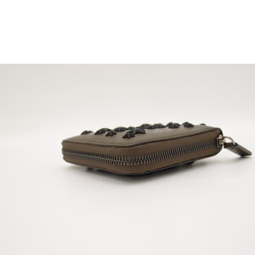 JIMMY CHOO ジミーチュウ/ローレンス・スタースタッズ二つ折り財布/J000134566001//PKP1CD/ABランク/69