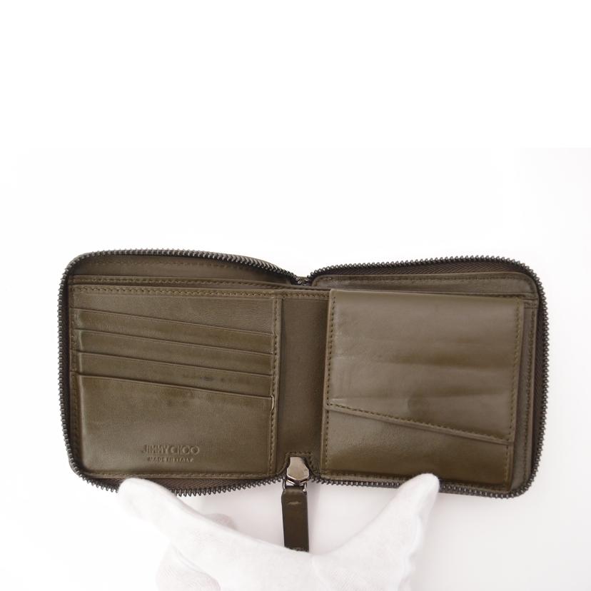 JIMMY CHOO ジミーチュウ/ローレンス・スタースタッズ二つ折り財布/J000134566001//PKP1CD/ABランク/69