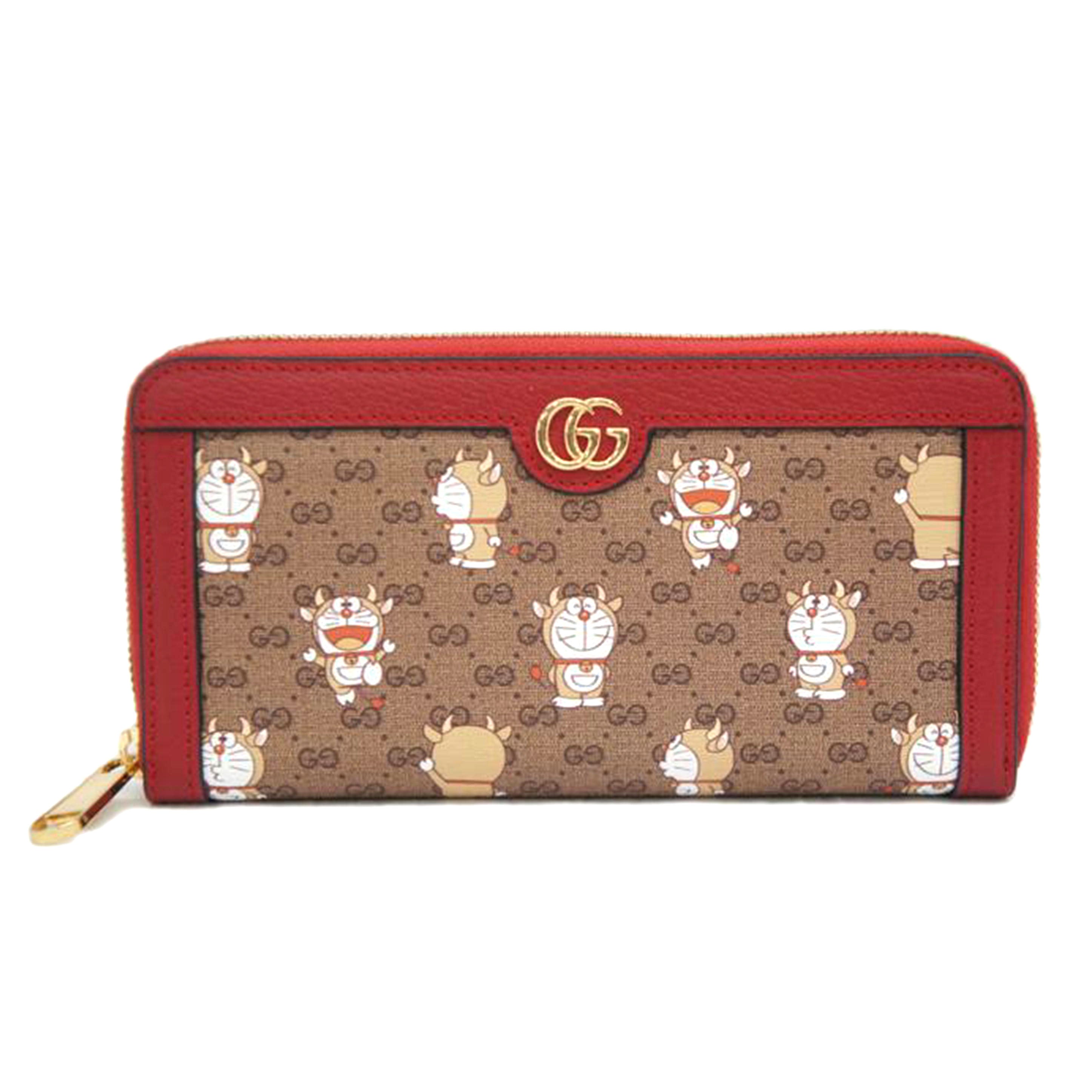GUCCI グッチ/ドラえもんコラボ長財布/647787//2018/Aランク/05