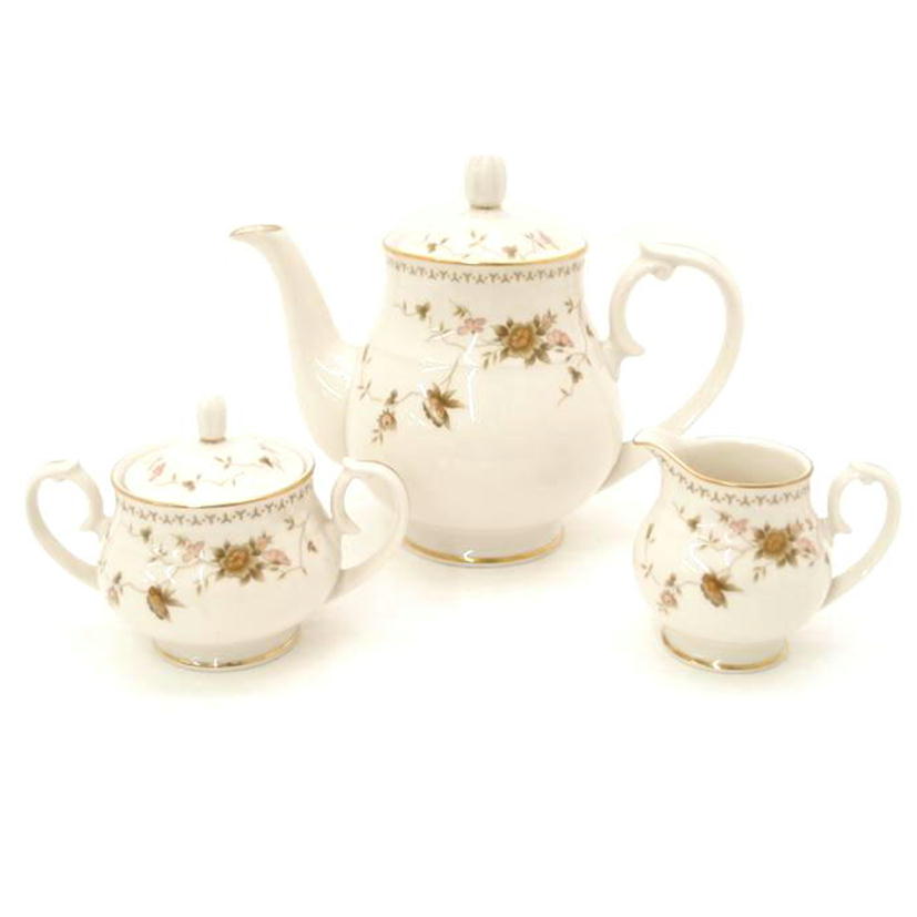 Noritake ノリタケ/コンテンポラリー ティーセット(ポット/シュガーポット/クリーマー)//Aランク/69