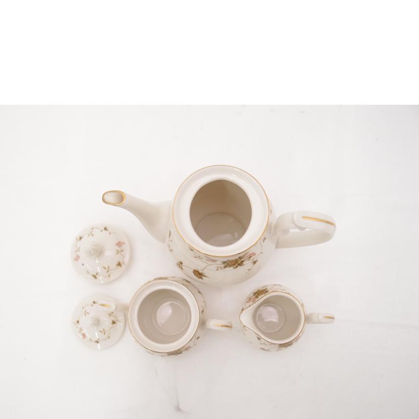 Noritake ノリタケ/コンテンポラリー ティーセット(ポット/シュガーポット/クリーマー)//Aランク/69