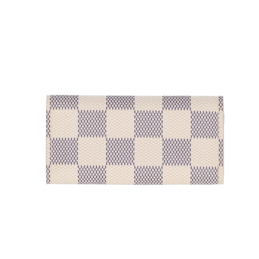 LV ルイヴィトン 4連 キーケース 財布 小物 ホワイト レディース/ミュルティクレ4/ダミエ アズール/N60386//CT1132/SAランク/75