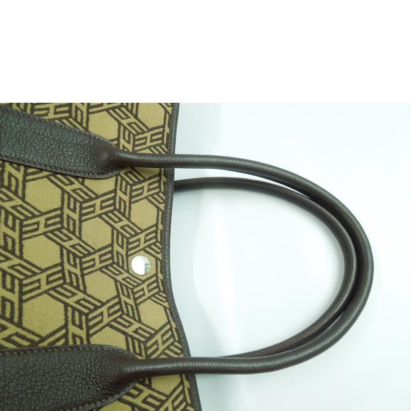 HERMES エルメス/ガーデンパーティPM/トワルソーアッシュ//T □K(2007)/ABランク/83