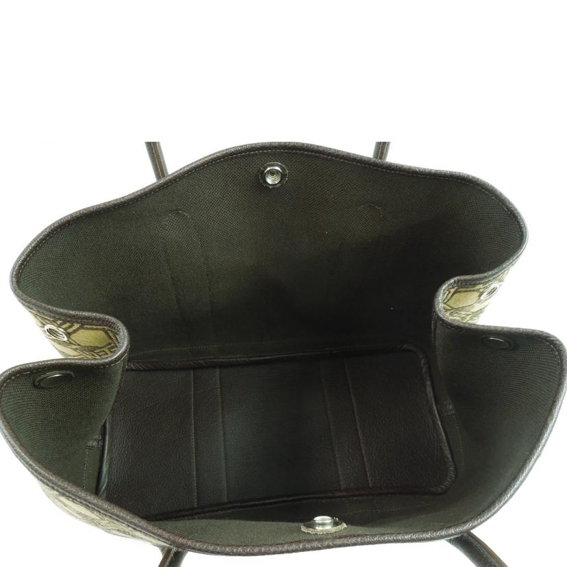 HERMES エルメス/ガーデンパーティPM/トワルソーアッシュ//T □K(2007)/ABランク/83