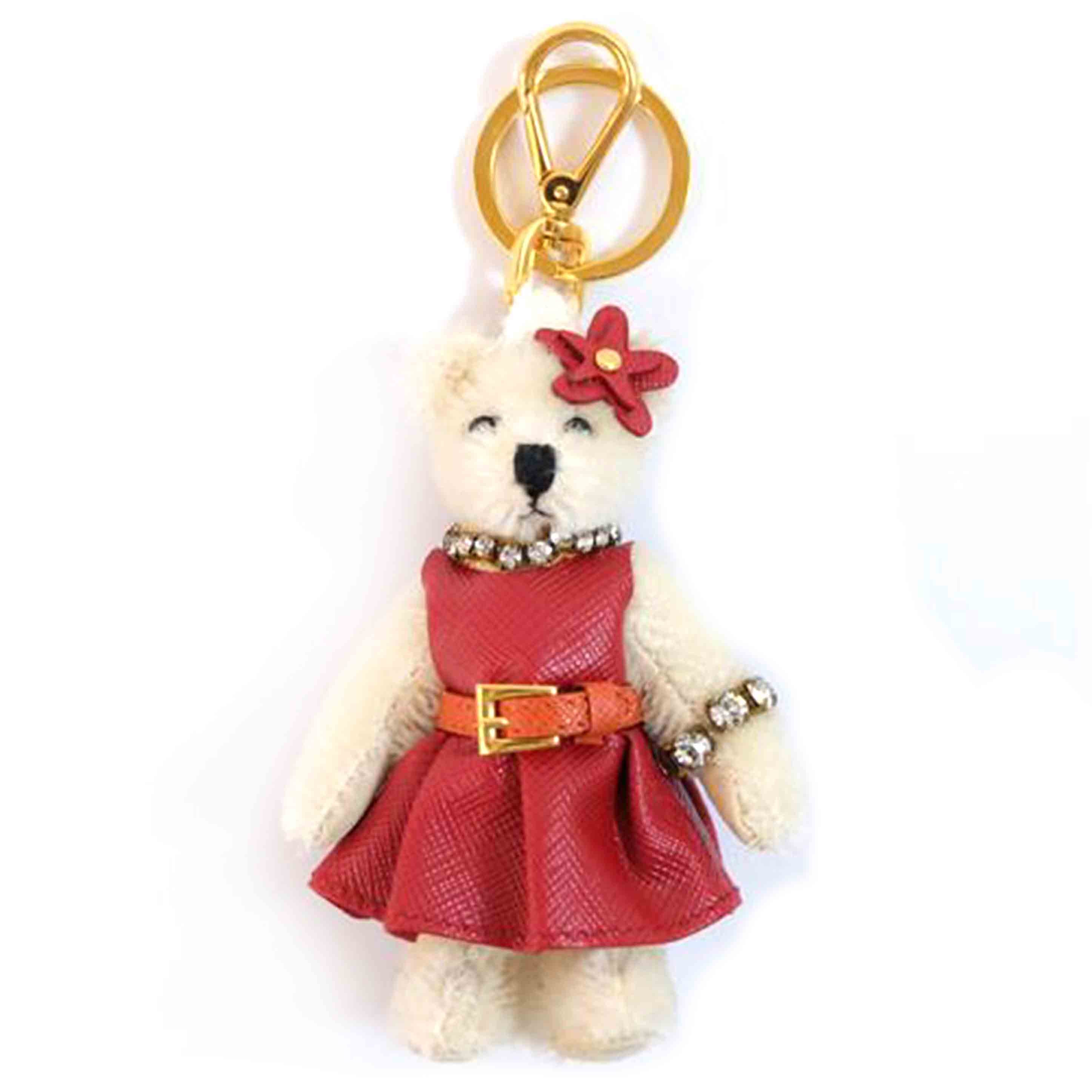 PRADA プラダ/テディベアキーホルダー//ABランク/71