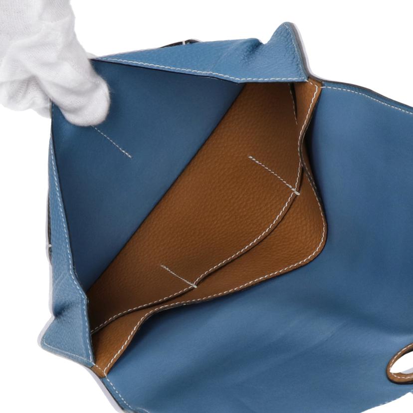 HERMES エルメス/ドゴンGM/トリヨンクレマンス/バイカラー//□J **/ABランク/75