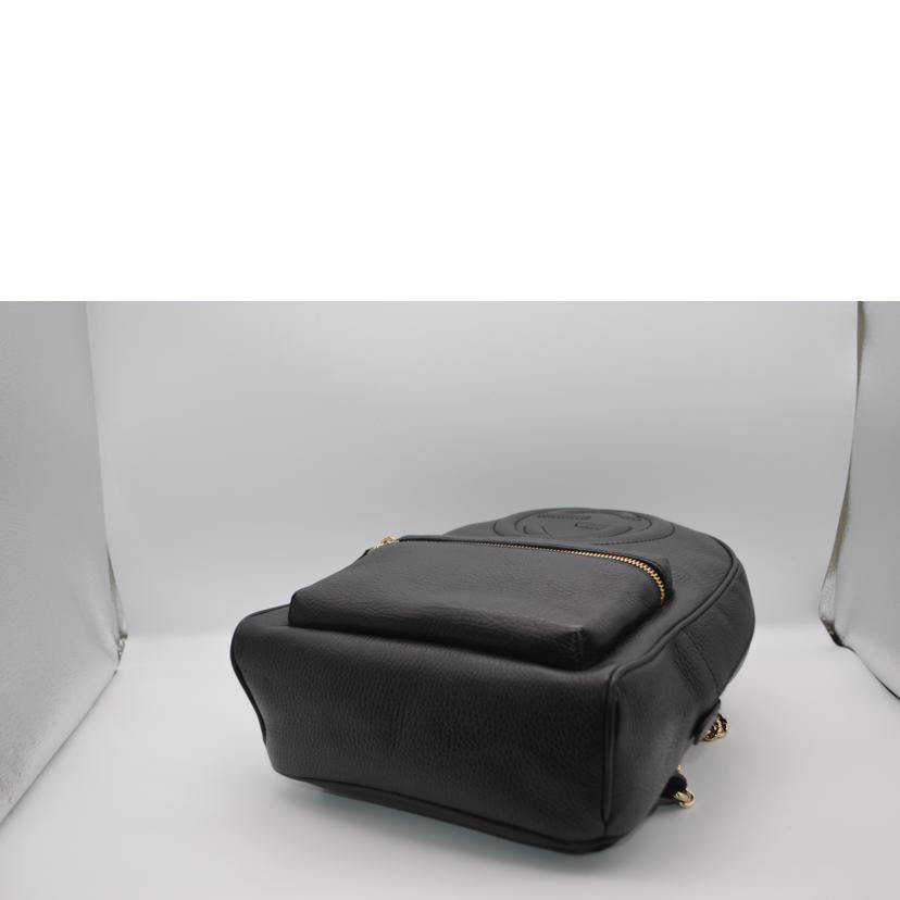 GUCCI グッチ/ソーホーインターロッキングGチェーンレザーバックパック/536192//498879/SAランク/89