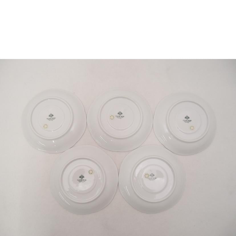 Rosenthal ローゼンタール/クラシックローズ カップ&ソーサー5客 ケーキ皿セット//Sランク/69