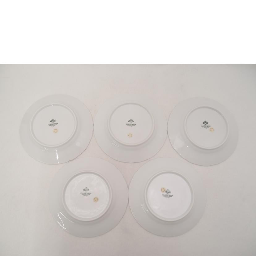 Rosenthal ローゼンタール/クラシックローズ カップ&ソーサー5客 ケーキ皿セット//Sランク/69