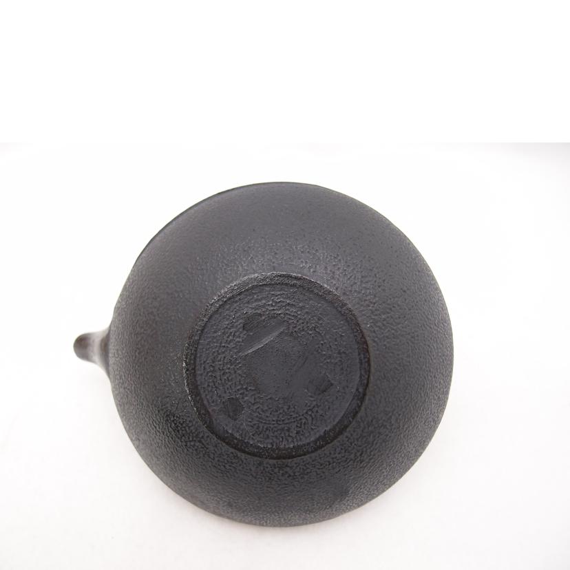 主善堂/鉄急須 瓶敷付き 南部鉄器//Sランク/69