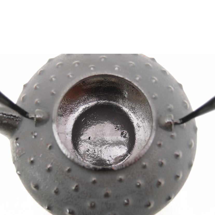 主善堂/鉄急須 瓶敷付き 南部鉄器//Sランク/69