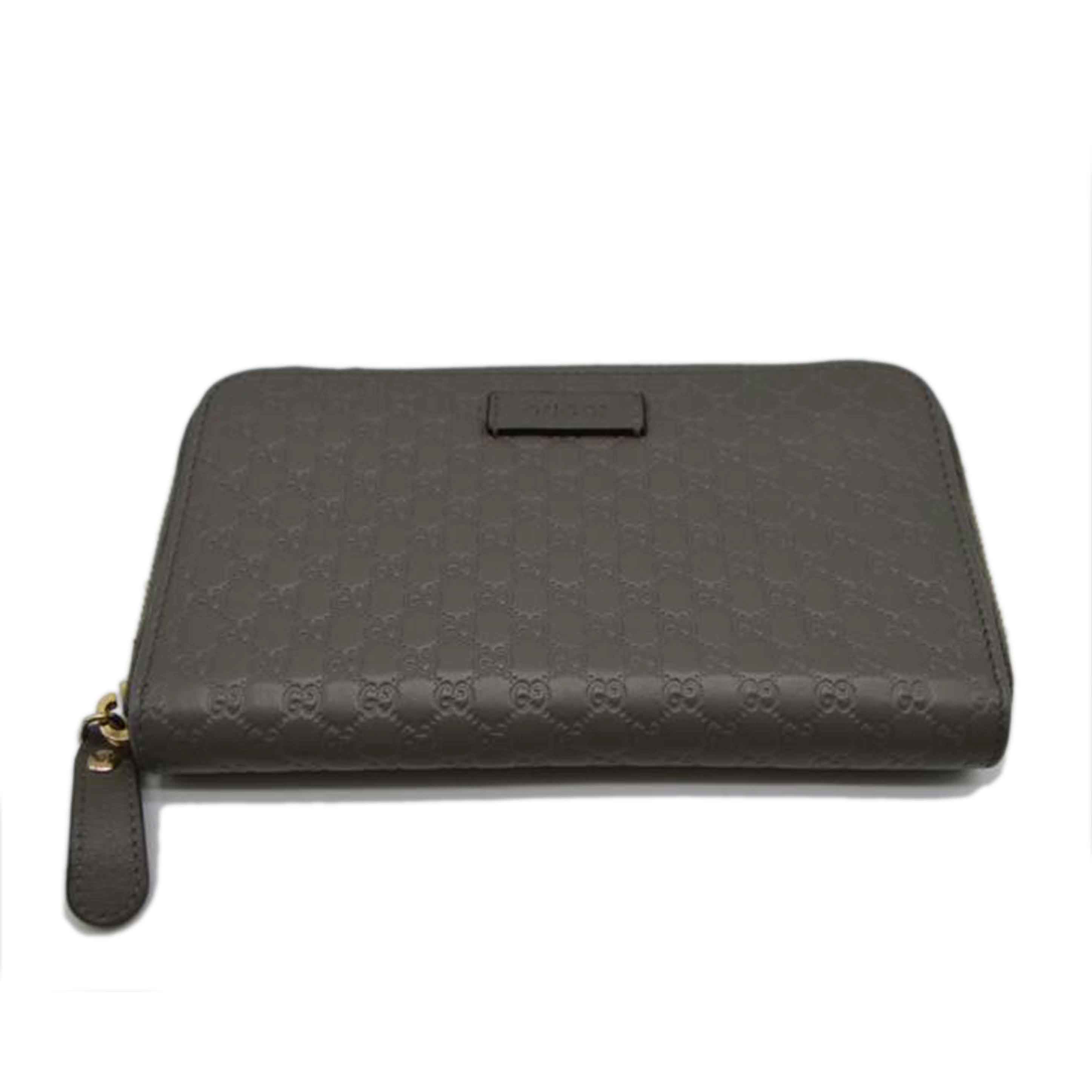GUCCI/マイクログッチシマラウンドファスナー長財布/449391//493075/ABランク/89