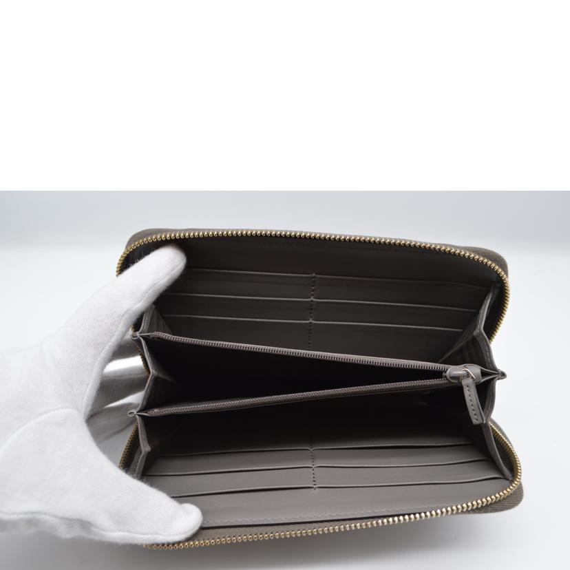 GUCCI/マイクログッチシマラウンドファスナー長財布/449391//493075/ABランク/89