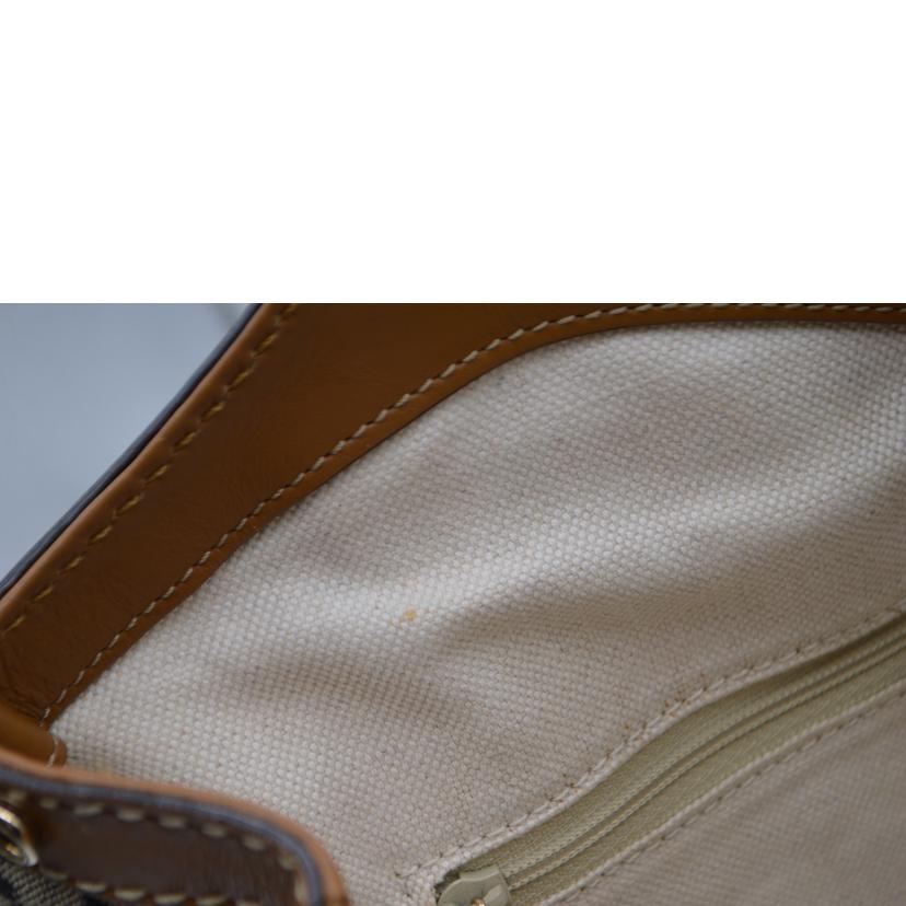 GUCCI グッチ/ディアマンテキャンバススークーレザーハンド/211944//001013/Aランク/89