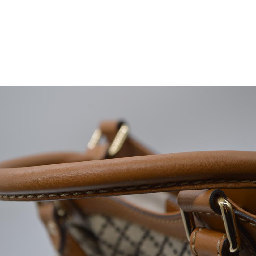 GUCCI グッチ/ディアマンテキャンバススークーレザーハンド/211944//001013/Aランク/89