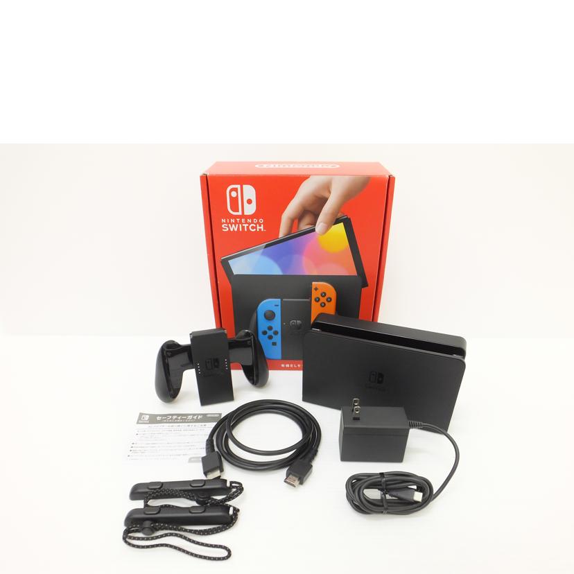 nintendo 任天堂/有機ELスイッチ本体ネオンブルー/レッド/HEG-S-KABAA//XTJ10760779924/ABランク/88