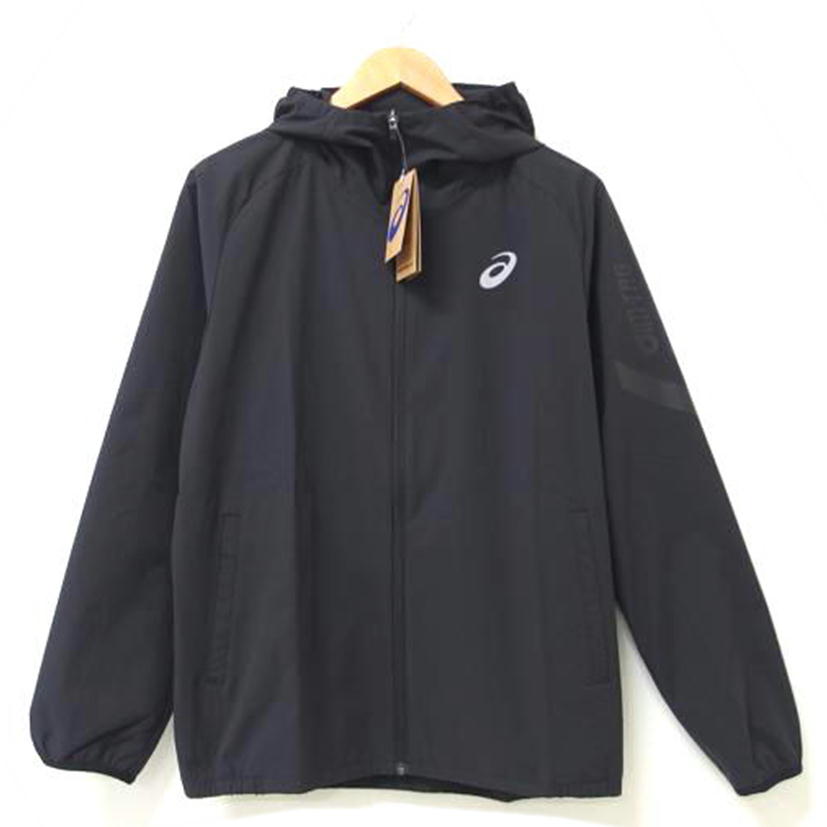 asics/asics 撥水ストレッチウーブンフーディー ブラック/2031E258//SAランク/83