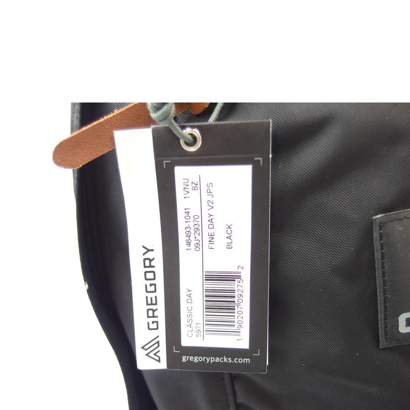GREGORY グレゴリー/グレゴリー CLASSIC DAY リュック ブラック/146493//SAランク/83