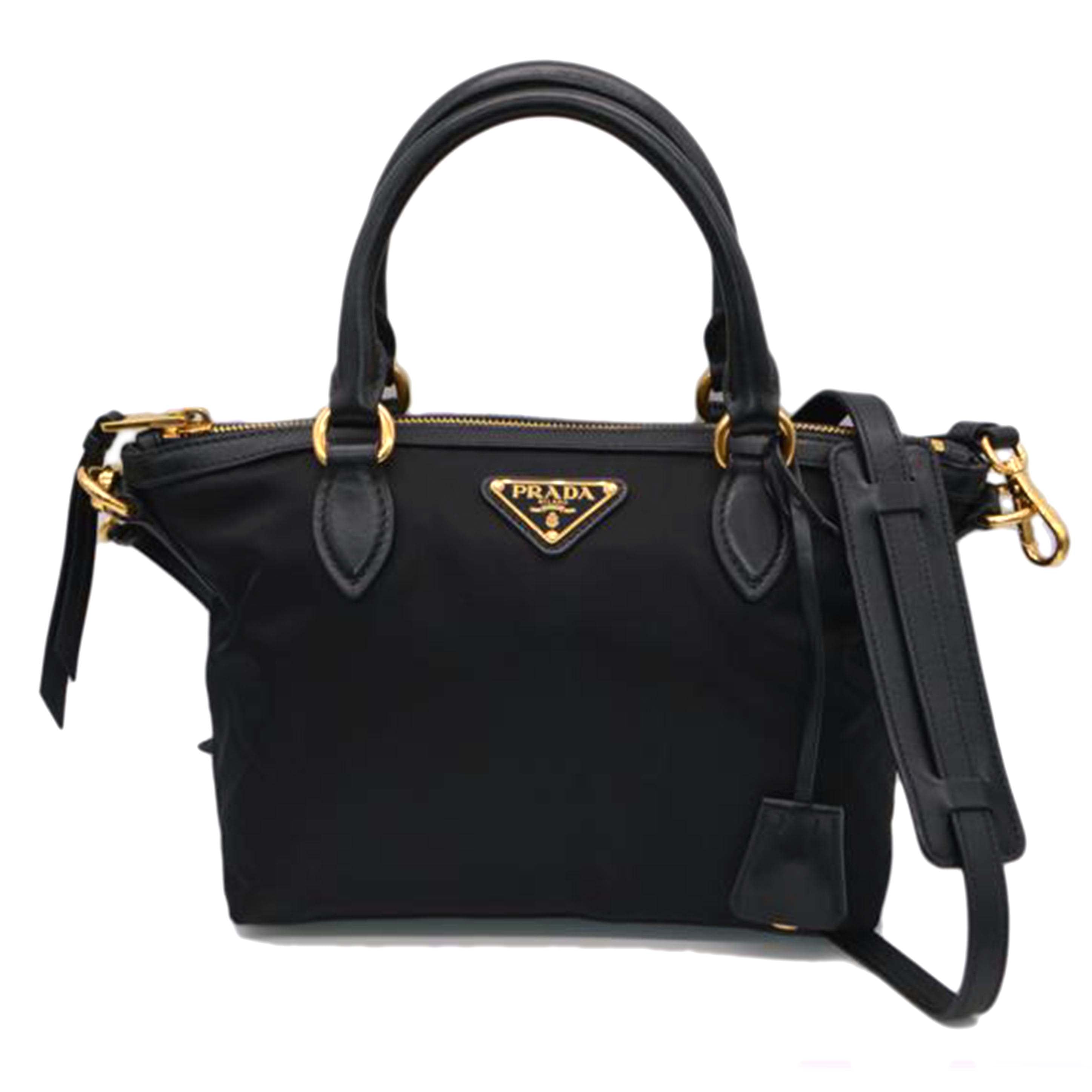 PRADA プラダ/テスートサフィアン2wayレザーハンド/ネロ/1BA104//203/SAランク/89