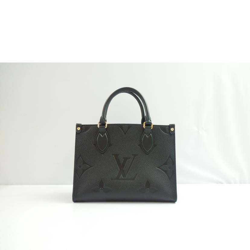 LV ルイ・ヴィトン/オンザゴーPM/アンプラント/ノワール/M45653//RFIDタグ/SAランク/83