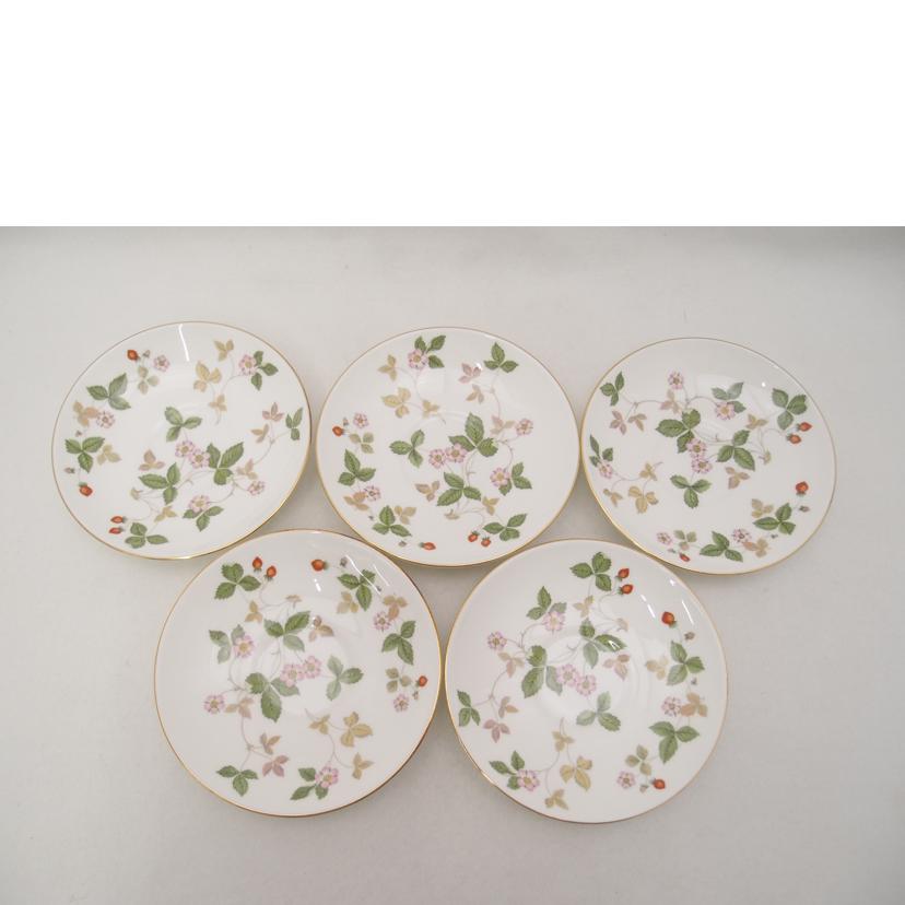 WEDGWOOD ウェッジウッド/ワイルドストロベリー/リー カップ&ソーサー 5客セット//Sランク/69