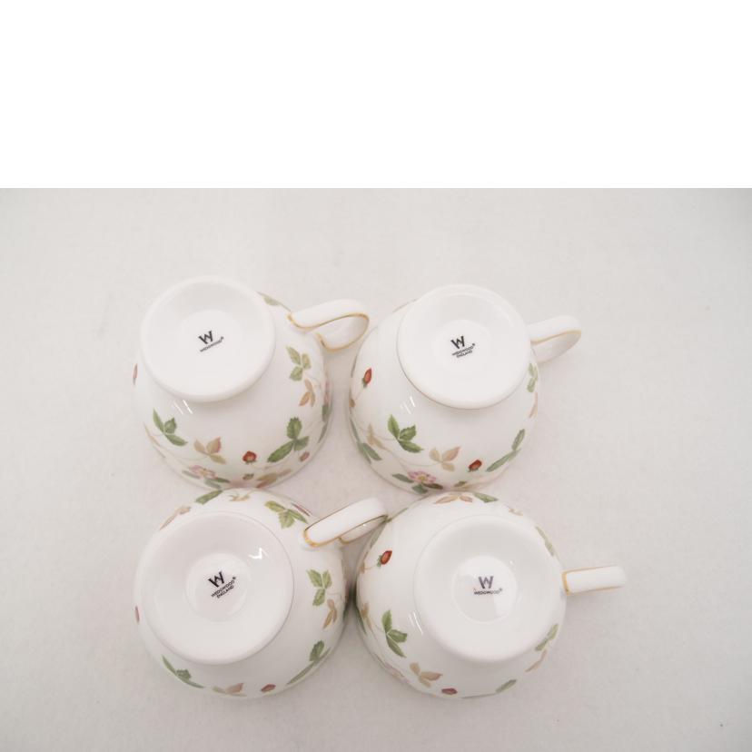 WEDGWOOD ウェッジウッド/ワイルドストロベリー/リー カップ&ソーサー 4客セット//SAランク/69