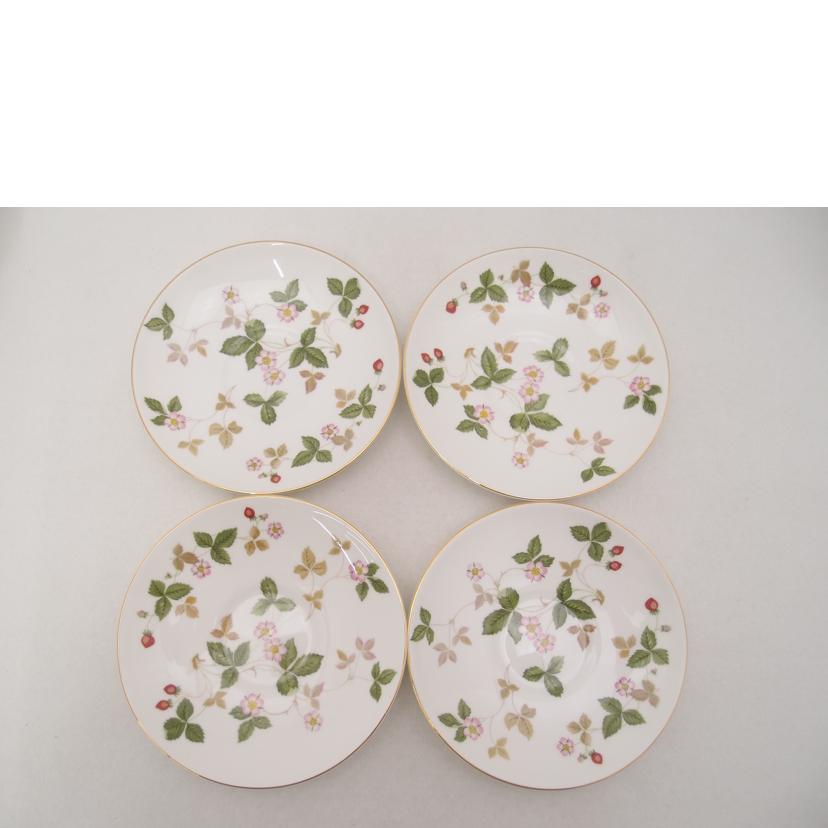 WEDGWOOD ウェッジウッド/ワイルドストロベリー/リー カップ&ソーサー 4客セット//SAランク/69