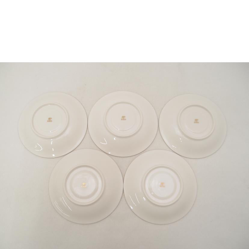 KORANSHA 香蘭社/ブライトローズ カップ&ソーサー 5客セット 椀皿揃//Sランク/69