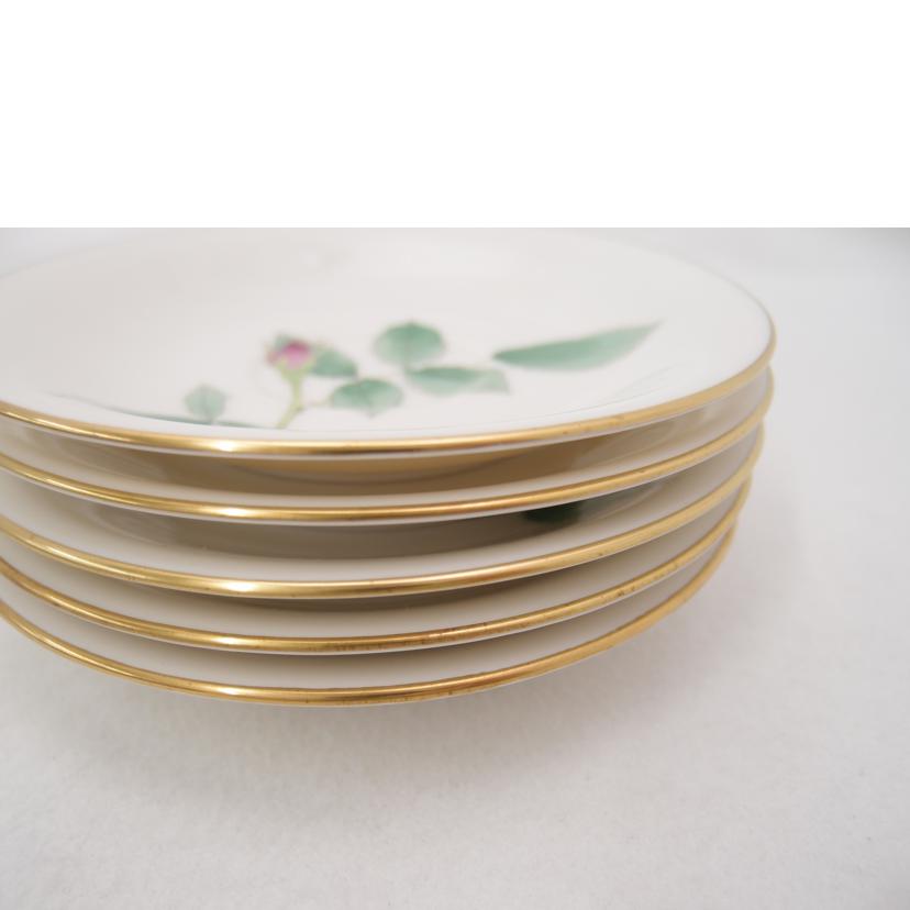 KORANSHA 香蘭社/ブライトローズ カップ&ソーサー 5客セット 椀皿揃//Sランク/69