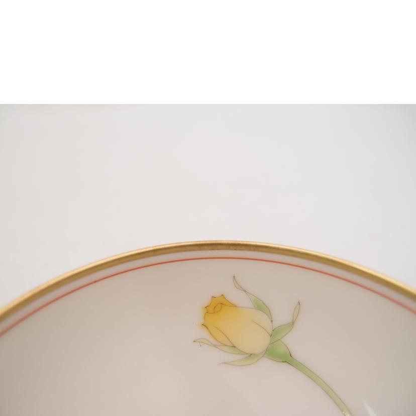 KORANSHA 香蘭社/ブライトローズ カップ&ソーサー 5客セット 椀皿揃//Sランク/69