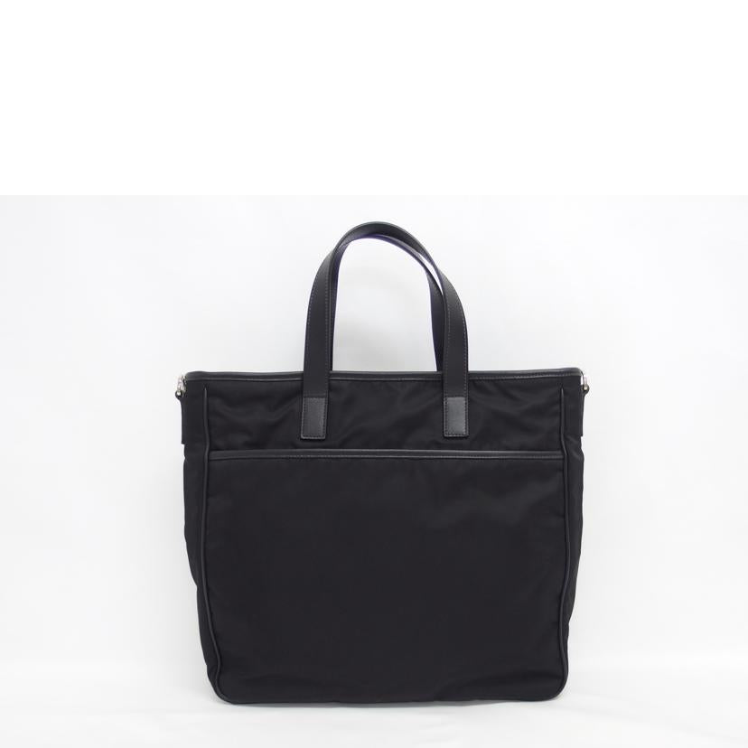 PRADA プラダ ナイロンショルダーバッグ 肩掛けバッグ/テスートサフィアーノ/2WAYトートバッグ/ブラック/2VG860//8B/Aランク/04